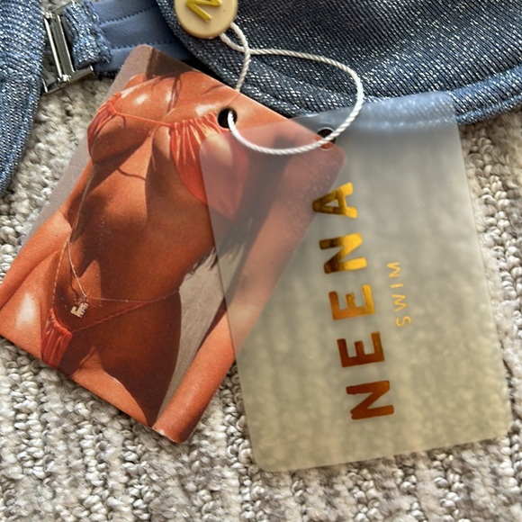 Neena Swim Asymmetric underwire bikini top - Picture 4 of 5